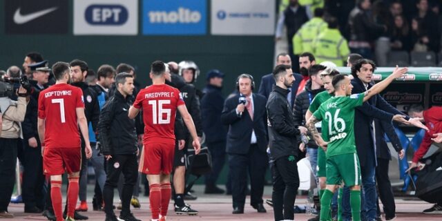 Πήρε το ντέρμπι στα χαρτιά ο Ολυμπιακός, αφαίρεση δύο βαθμών στον Παναθηναϊκό