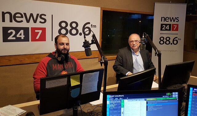 News 24/7 στους 88,6: Ο Δ. Παπαδημούλης απαντά στους ακροατές