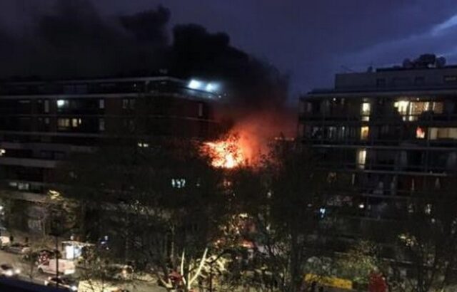Βίντεο: Ισχυρή έκρηξη σε πολυόροφο κτίριο στο Παρίσι