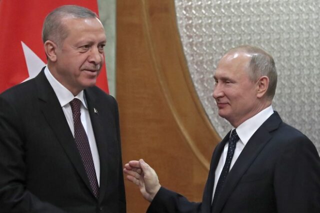 Συμφωνία Πούτιν-Ερντογάν για τη Συρία