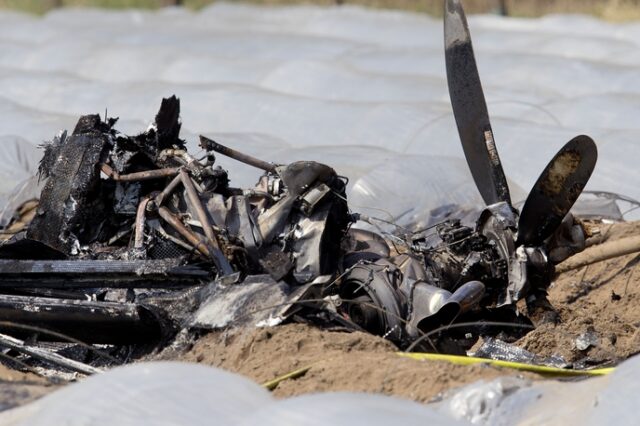 Ρώσοι εμπειρογνώμονες ερευνούν τα αίτια της συντριβής του αεροπλάνου της Νατάλια Φίλεβα