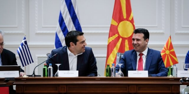 Ενέργεια, άμυνα και επιχειρήσεις στο επίκεντρο των συμφωνιών που υπέγραψαν Τσίπρας – Ζάεφ