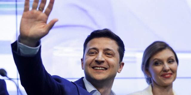 Προεδρικές εκλογές στην Ουκρανία: Μεγάλη νίκη για τον Ζελένσκι