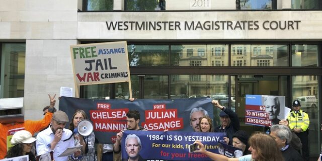 WikiLeaks: Επιδείνωση υγείας Ασάνζ- Δεν θα εμφανιστεί μέσω βιντεοσύνδεσης σε ακρόαση για το αίτημα έκδοσης των ΗΠΑ