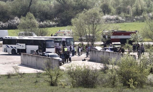 Βουλγαρία: Λεωφορείο τυλίχθηκε στις φλόγες