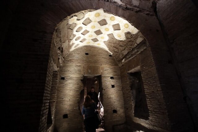 Στο φως άγνωστη αίθουσα του “Χρυσού Οίκου” του Νέρωνα στη Ρώμη