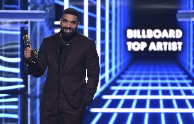 Billboard Music Awards: Ο Drake κατέρριψε το ρεκόρ της Τέιλορ Σουίφτ