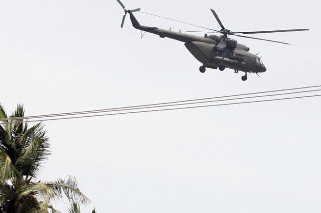 Βενεζουέλα: Νεκροί και οι επτά επιβαίνοντες στο στρατιωτικό ελικόπτερο που συνετρίβη