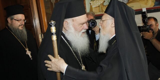 Το “ραντεβού της συμφιλίωσης” Αρχιεπισκόπου και Οικουμενικού Πατριάρχη την Τετάρτη στην Αθήνα