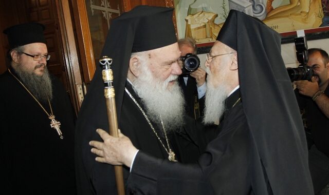 Το “ραντεβού της συμφιλίωσης” Αρχιεπισκόπου και Οικουμενικού Πατριάρχη την Τετάρτη στην Αθήνα