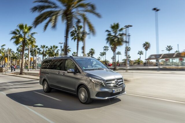 Με το σήμα της νίκης έρχεται η νέα Mercedes V-Class