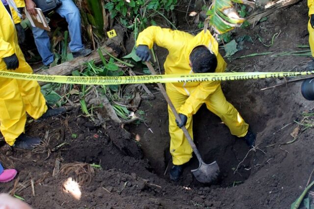 Μεξικό: Εντόπισαν 222 μυστικούς ομαδικούς τάφους με 337 πτώματα μέσα σε έξι μήνες