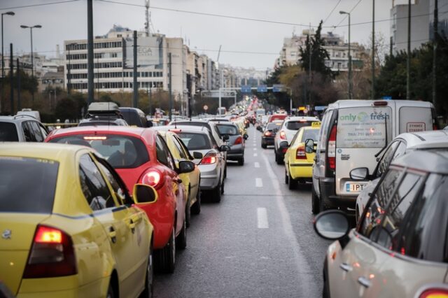 Μποτιλιάρισμα στον Κηφισό λόγω έργων