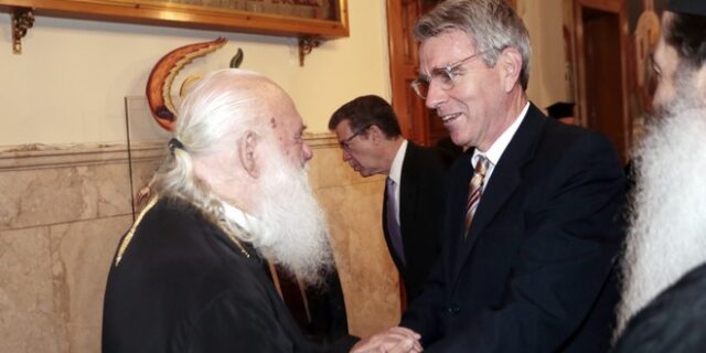 Στον Ιερώνυμο ο Αμερικανός πρεσβευτής για ζητήματα θρησκευτικών ελευθεριών