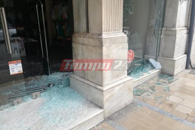 Πάτρα: Καταδρομική επίθεση σε καταστήματα στο κέντρο της πόλης