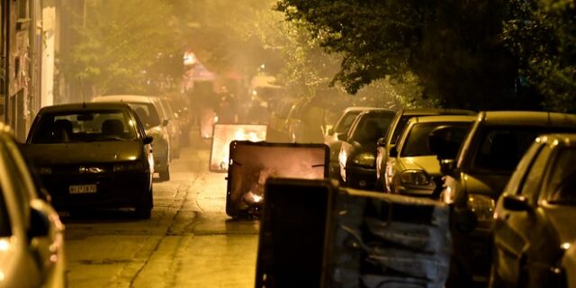 Επεισόδια μικρής έκτασης στα Εξάρχεια μετά την πορεία για τον Κουφοντίνα