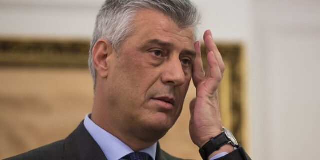 Απειλεί με ένωση με την Αλβανία ο Θάτσι