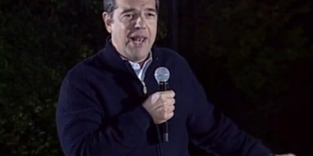 Live η ομιλία Τσίπρα από το Χουδέτσι της Κρήτης