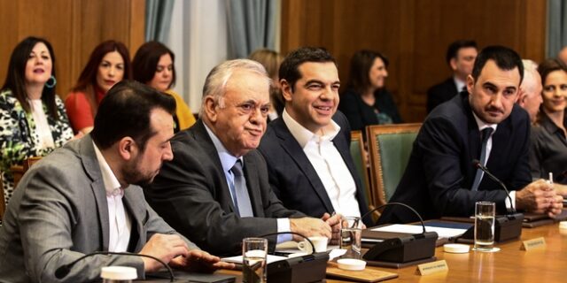 Συνεδριάζει το μεσημέρι το υπουργικό συμβούλιο