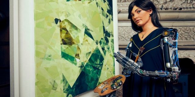 Ai-Da: Το πρώτο στον κόσμο ρομπότ που θα κάνει έκθεση ζωγραφικής