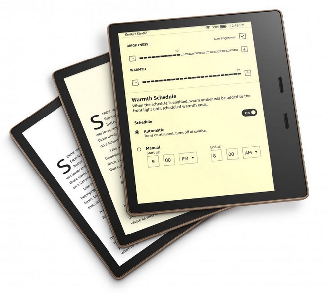 Amazon Kindle Oasis: Νέα έκδοση για το κορυφαίο ereader με νέο σύστημα φωτισμού