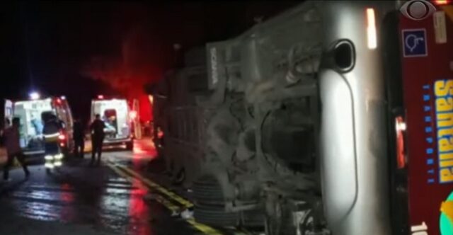Βραζιλία: Λεωφορείο έπεσε πάνω σε άλλα οχήματα – 10 νεκροί