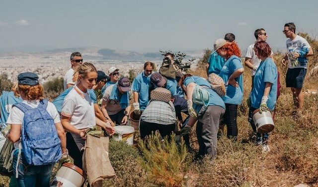 Ο Υμηττός μεταμορφώθηκε χάρη στην 9η ημέρα Εθελοντισμού ΑΒ