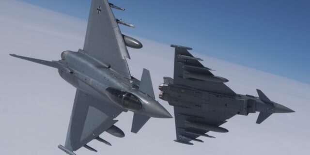 Γερμανία: Σύγκρουση αεροσκαφών Eurofighter στον αέρα