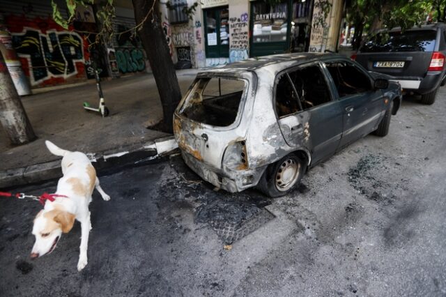 Νέα επεισόδια τα ξημερώματα στα Εξάρχεια