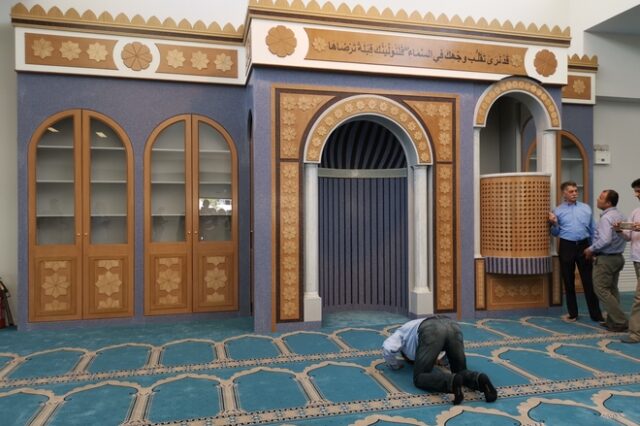 Ισλαμικό τέμενος: Ξεκινάει να λειτουργεί τον Σεπτέμβριο