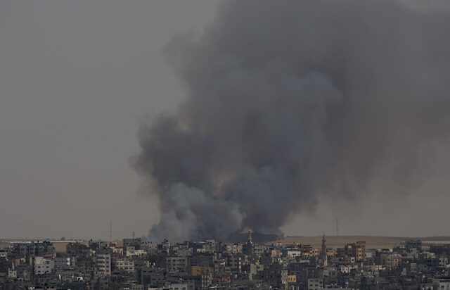 Γάζα: Το Ισραήλ απάντησε με πυραύλους στις ρουκέτες των Παλαιστινίων