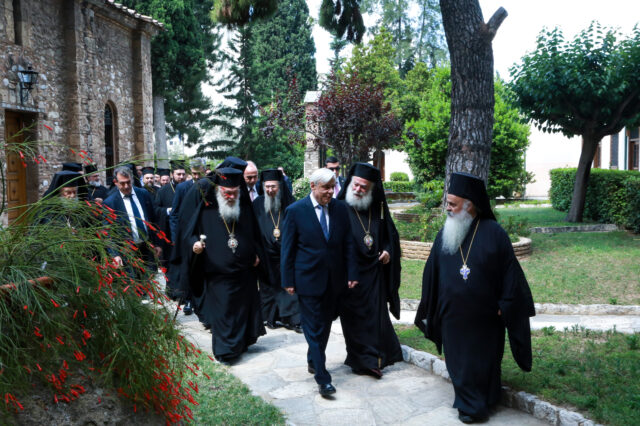 Παρουσία Παυλόπουλου, ο Πατριάρχης Αλεξανδρείας τίμησε την Αποστολική Διακονία