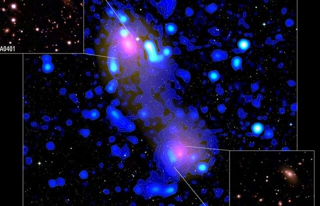 Ανακαλύφθηκε “ραδιο-γέφυρα” μήκους 10 εκατ. ετών φωτός που συνδέει δύο σμήνη γαλαξιών