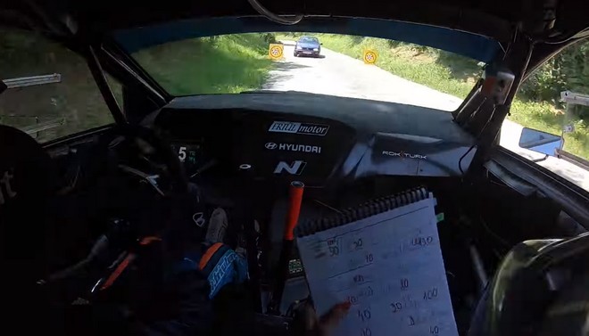 Θρίλερ: Αυτοκίνητο μπήκε στο δρόμο κατά τη διάρκεια αγώνα WRC