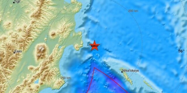 Ισχυρός σεισμός 6,4 Ρίχτερ στην ανατολική Ρωσία