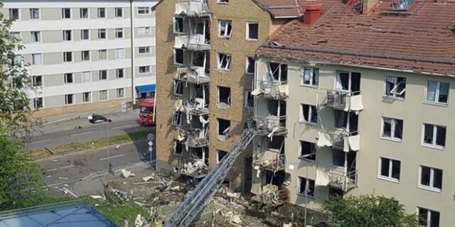 Συναγερμός στη Σουηδία: Ισχυρή έκρηξη σε πολυκατοικία – Πληροφορίες για τραυματίες
