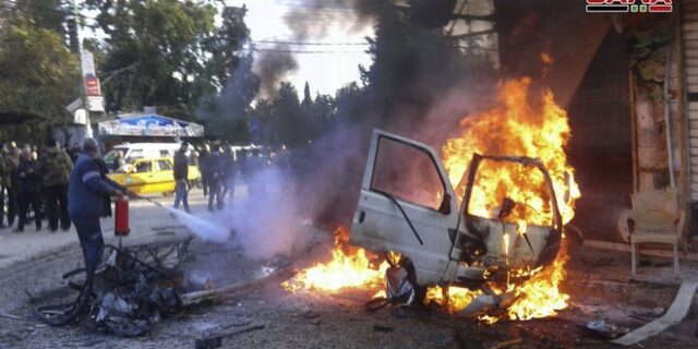 Συρία: Τουλάχιστον 14 άνθρωποι σκοτώθηκαν από έκρηξη οχήματος παγιδευμένου με εκρηκτικά