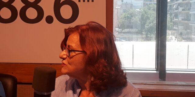 Η Θεανώ Φωτίου ζωντανά στο στούντιο του Ραδιοφώνου News 24/7 στους 88,6