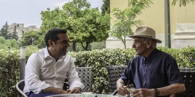 Συνάντηση Αλέξη Τσίπρα με Βασίλη Βασιλικό