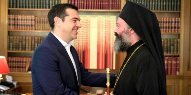 Συνάντηση Τσίπρα με τον Αρχιεπίσκοπο Αυστραλίας, Μακάριο