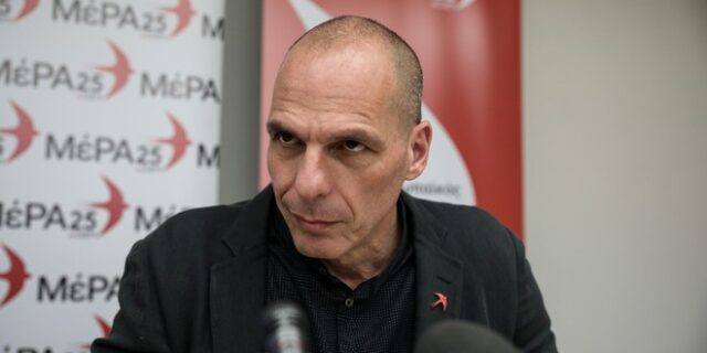 Βαρουφάκης: Θέλει αρετή και τόλμη η ευημερία του λαού μας – Το ΜέΡΑ 25 αυτό θα εκφράσει με την υπεύθυνη ανυπακοή