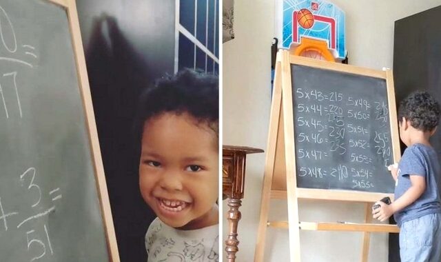 Πανέξυπνο 3χρονο αγοράκι λύνει μαθηματικές πράξεις που δυσκολεύουν ακόμη και μεγάλους
