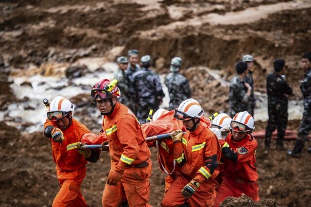 Κίνα: Τουλάχιστον 20 νεκροί εξαιτίας κατολίσθησης