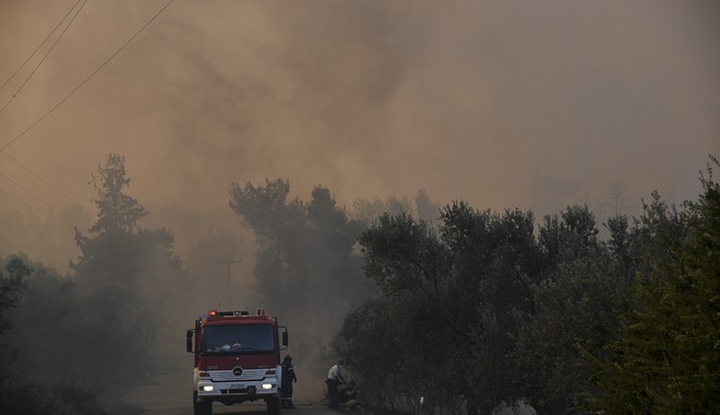 Μαίνεται η φωτιά στην Εύβοια – Απομακρύνθηκαν κάτοικοι – Ενισχύονται συνεχώς οι δυνάμεις της Πυροσβεστικής