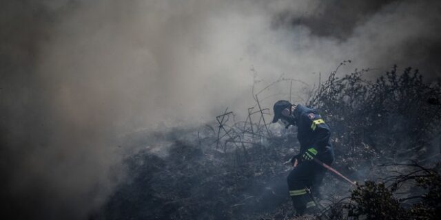 Φωτιά στην Εύβοια: Διάσπαρτες μικροεστίες σε όλα τα μέτωπα – Σύμμαχος η πτώση των ανέμων