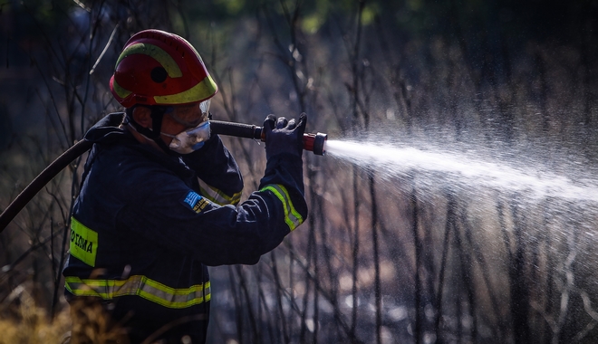 Ηράκλειο: Υπό πλήρη έλεγχο η φωτιά στην Τύλισο