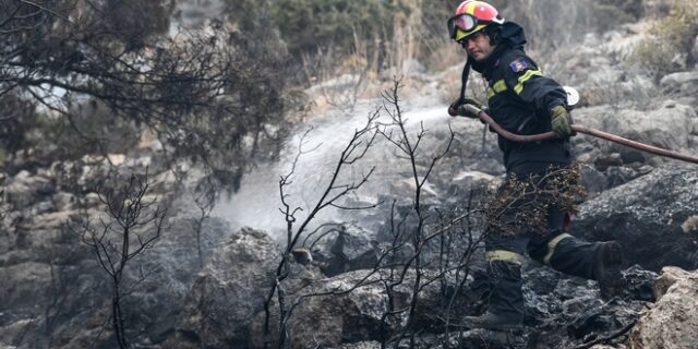 Πολύ υψηλός κίνδυνος πυρκαγιάς σε Αττική και Εύβοια