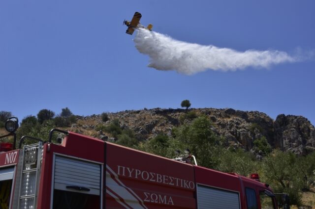 Φωτιά στον Κιθαιρώνα Αττικής: Ενισχύθηκαν οι δυνάμεις που επιχειρούν στην περιοχή