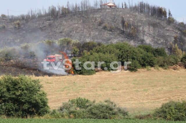 Υπό μερικό έλεγχο τέθηκε η φωτιά στην Φθιώτιδα