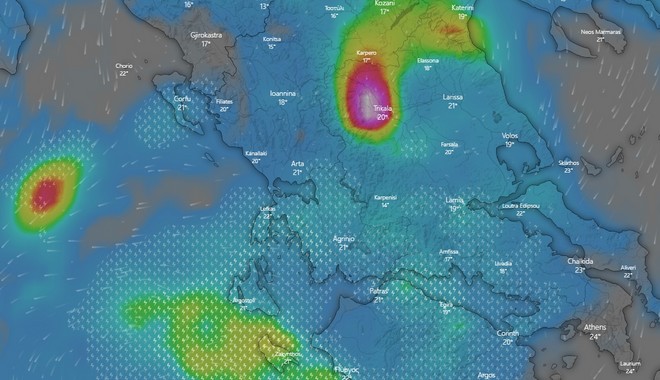 Η επέλαση της κακοκαιρίας: Άνοιξαν οι ουρανοί – Live πώς κινείται το μέτωπο